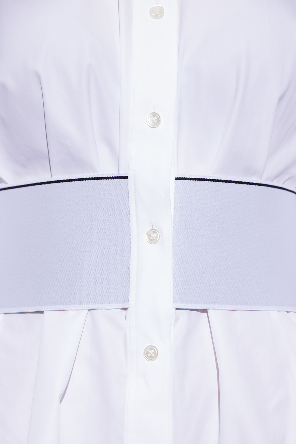 RSG logo-print organic cotton T-shirt - Shirt dress